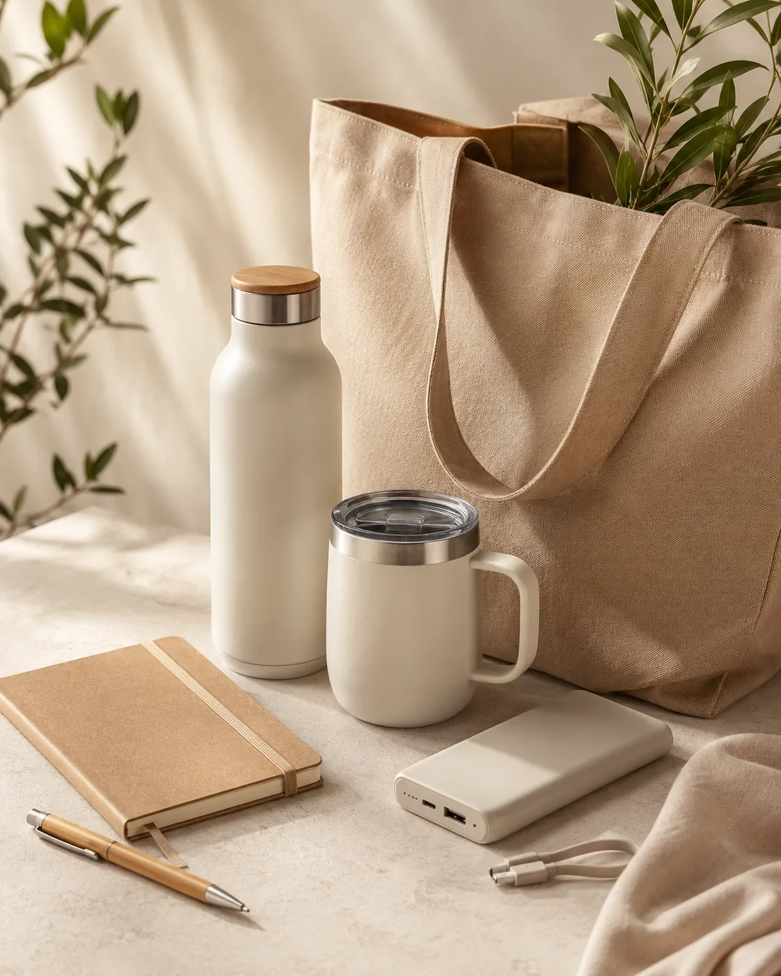 Welcome kit d'objets publicitaires personnalisés